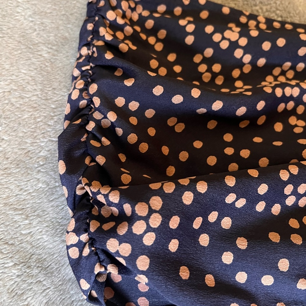 High/Low Patterned Summer Dress, size M - Picture 4 of 8